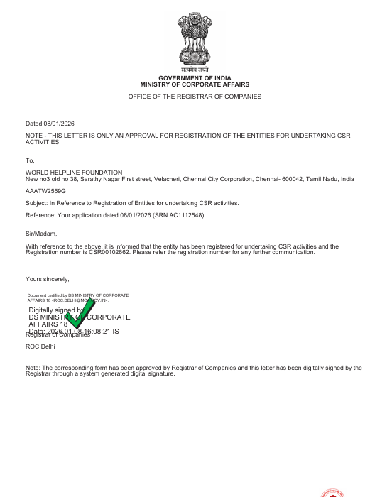 CSR Registration